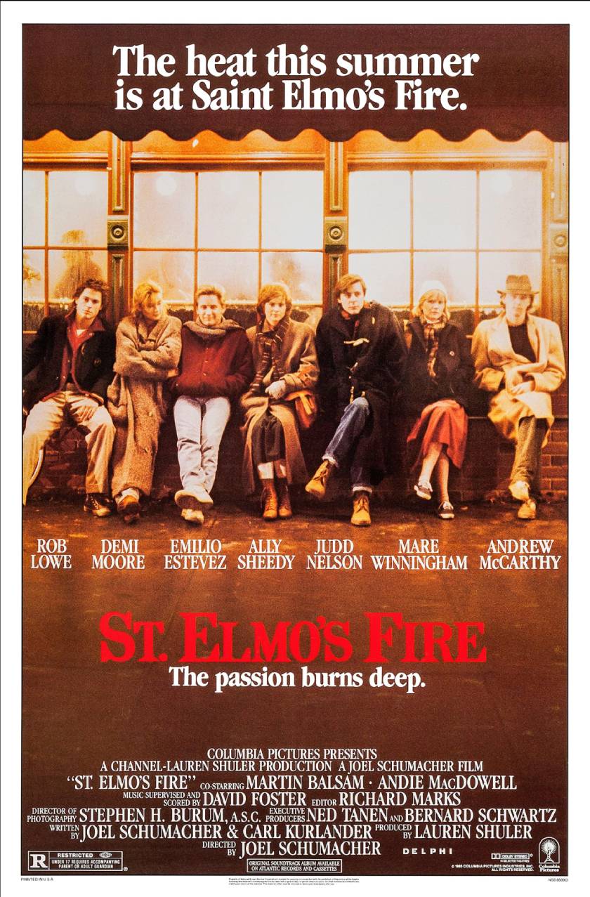St. Elmo's Fire 40th Anniversary