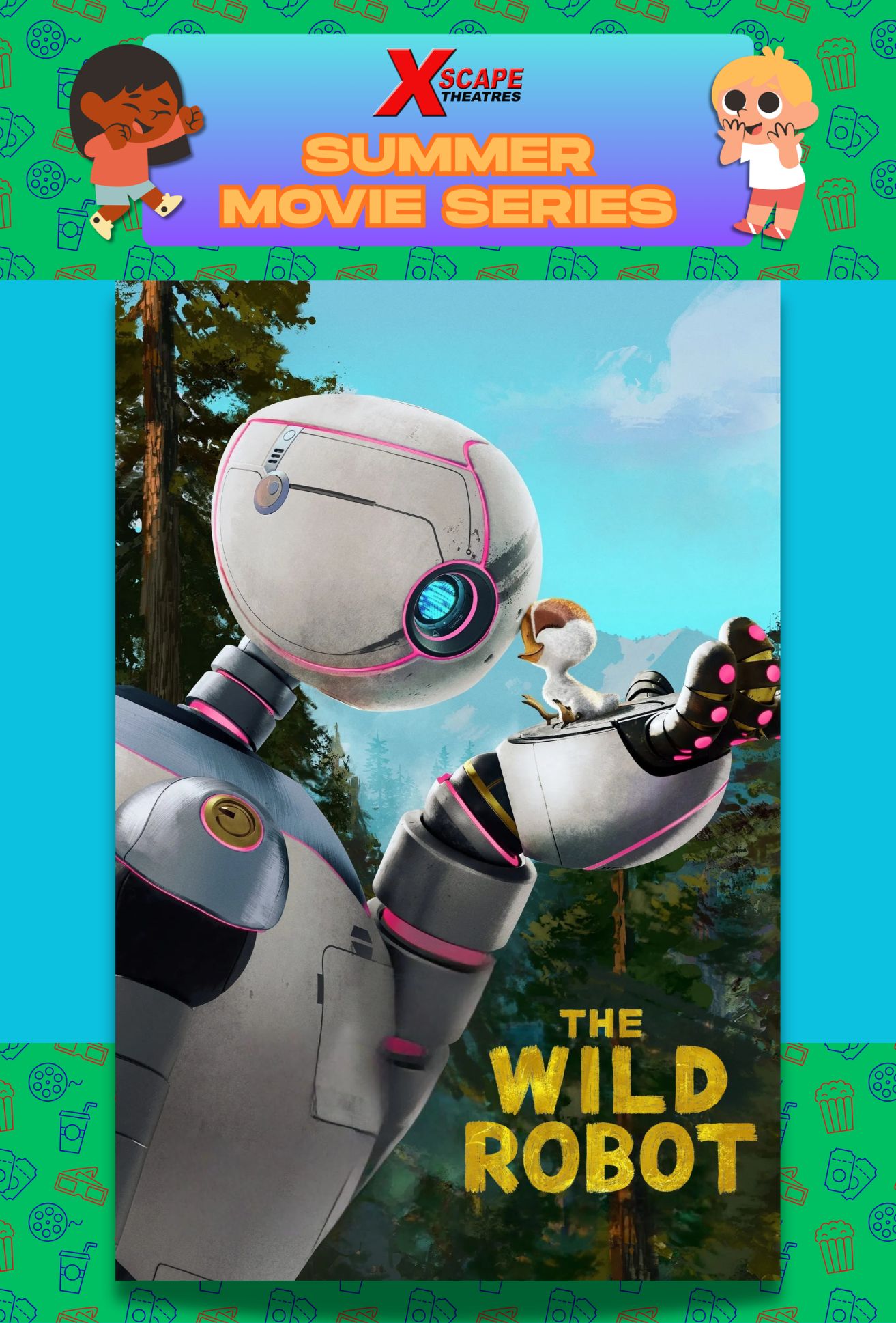 FREE Summer Movie Series 2026: The Wild Robot