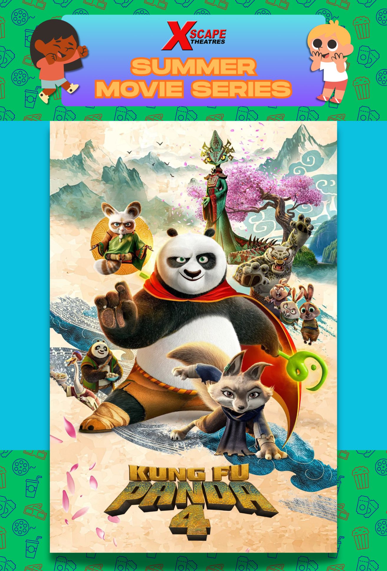 Summer Movie Series 2026: Kung Fu Panda 4