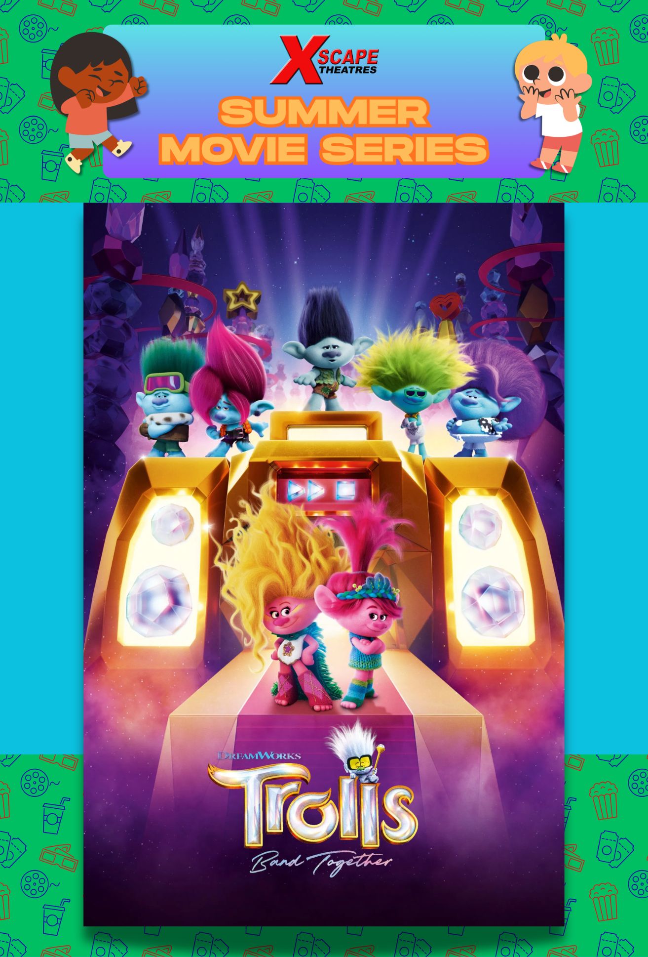 Summer Movie Series 2026: Trolls Band Together