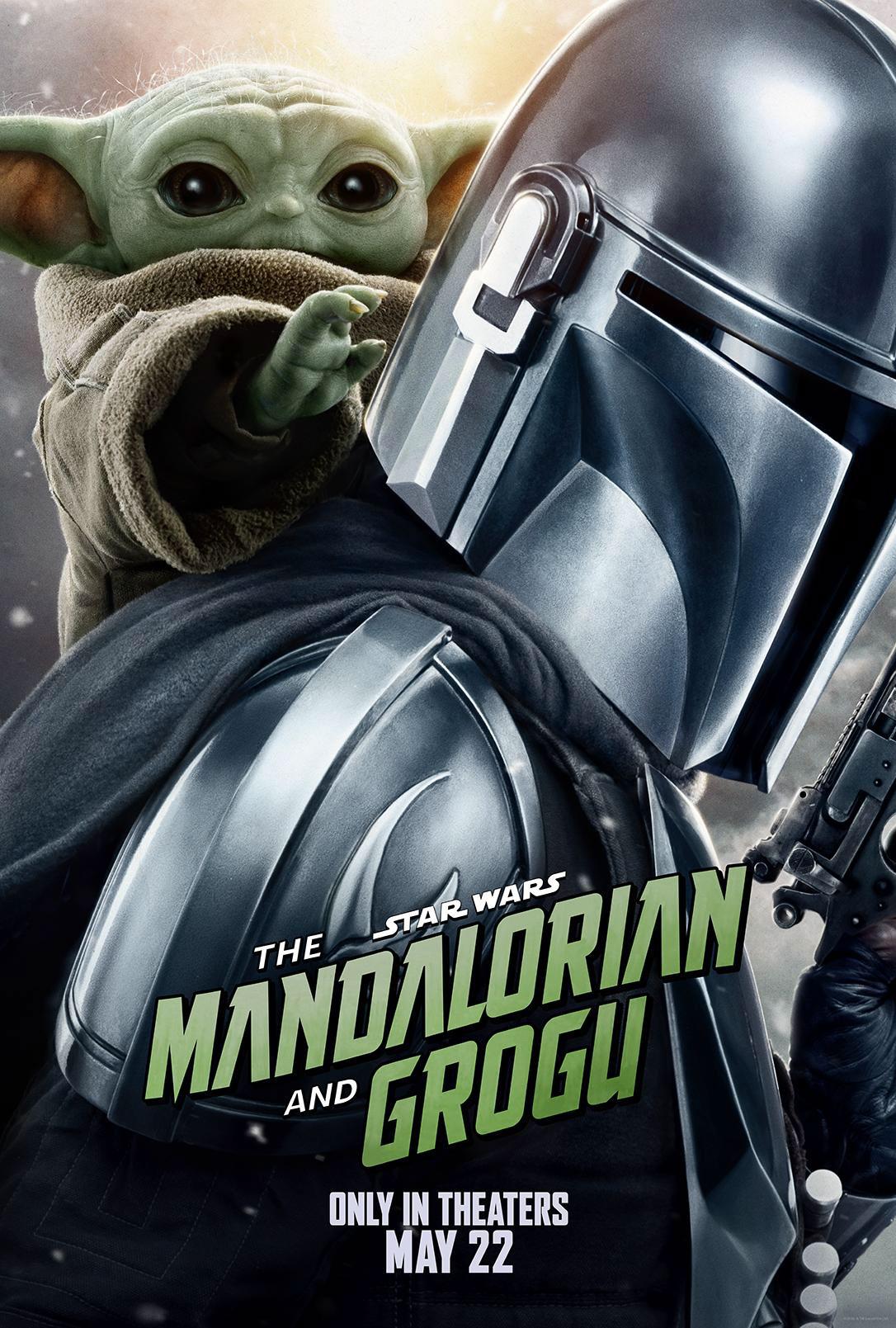 3D Star Wars: The Mandalorian and Grogu