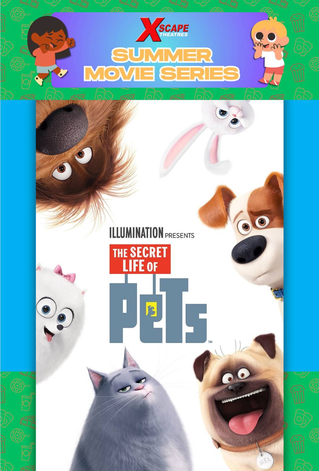 FREE Summer Movie Series 2025: The Secret Life of Pets